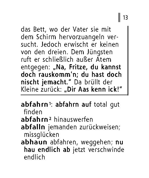 Langenscheidt Lilliput – Wörterbuch Deutsch-Berlinerisch