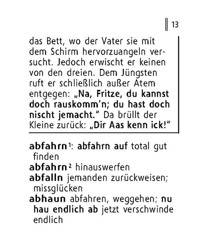 Langenscheidt Lilliput – Wörterbuch Deutsch-Berlinerisch