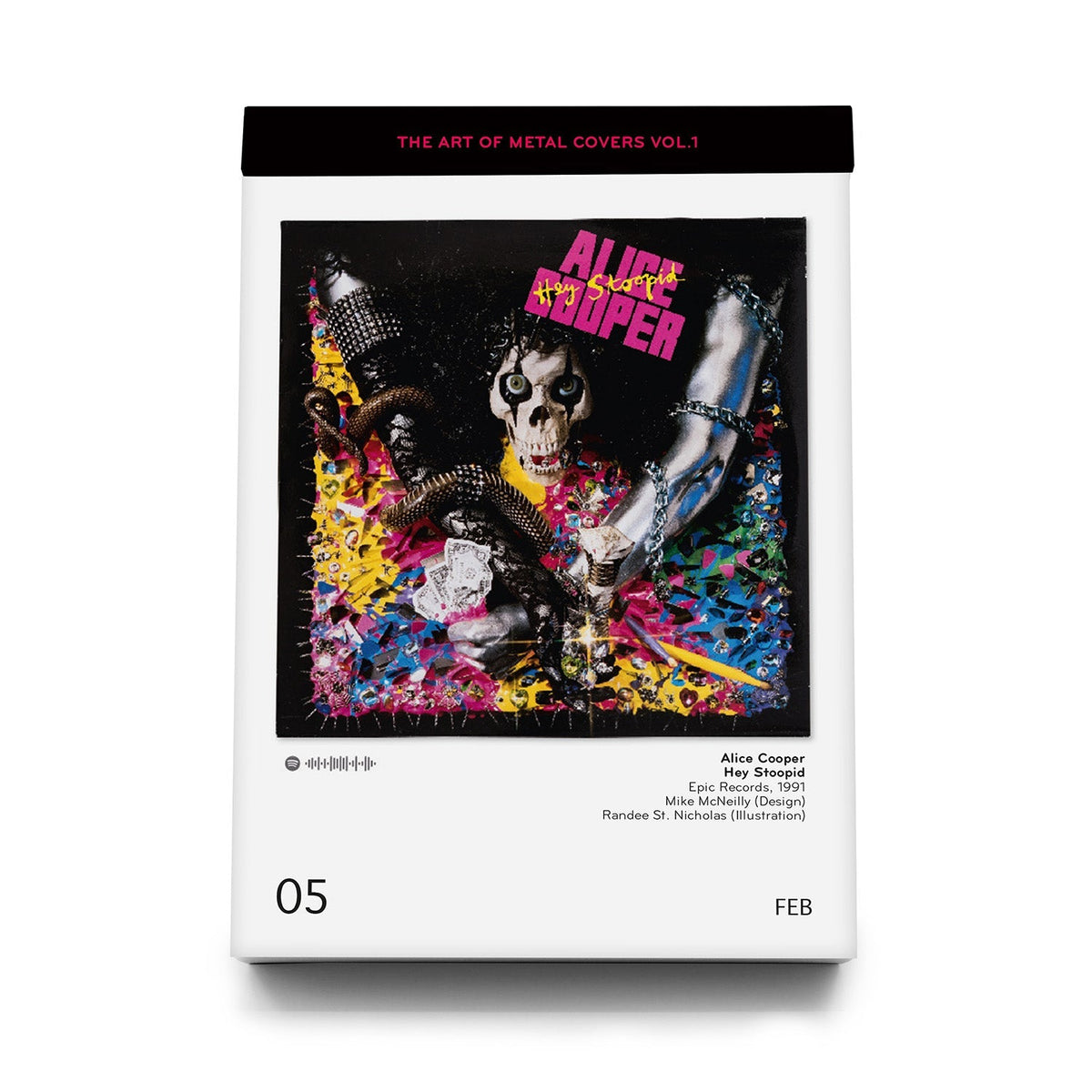 The Art of Metal Covers Vol. 1 – Immerwährender Abreißkalender