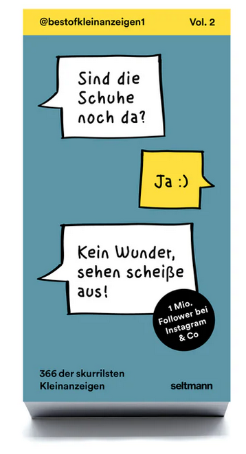 Best of Kleinanzeigen Vol. 2 – Immerwährender Abreißkalender