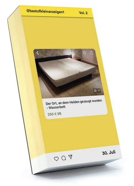 Best of Kleinanzeigen Vol. 2 – Immerwährender Abreißkalender