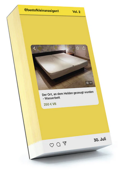 Best of Kleinanzeigen Vol. 2 – Immerwährender Abreißkalender