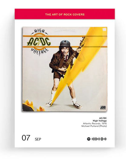 The Art of Rock Covers – Immerwährender Abreißkalender (Englisch)