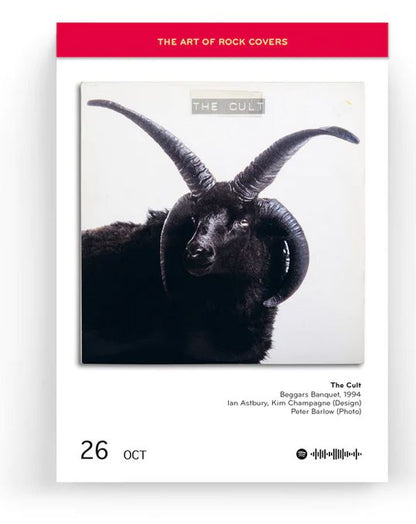 The Art of Rock Covers – Immerwährender Abreißkalender (Englisch)