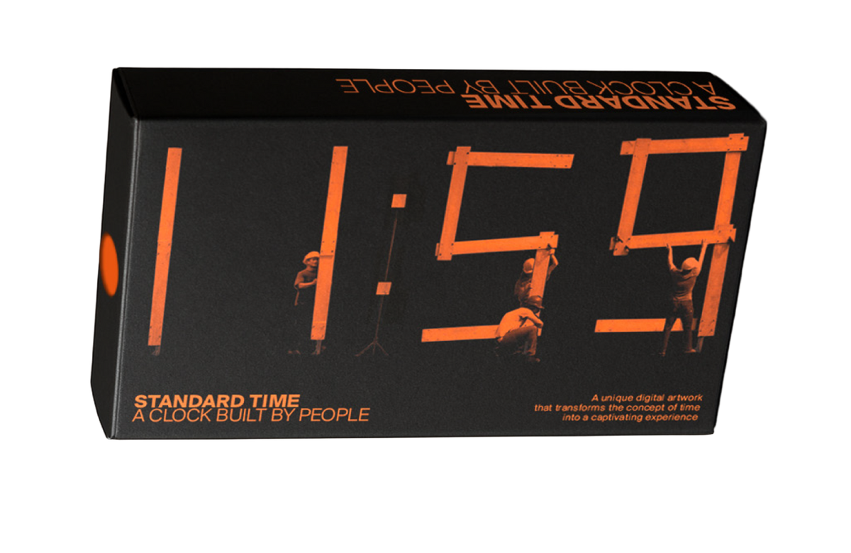 STANDARD TIME - A CLOCK BUILT BY PEOPLE (Geschenkbox mit Downloadcode)