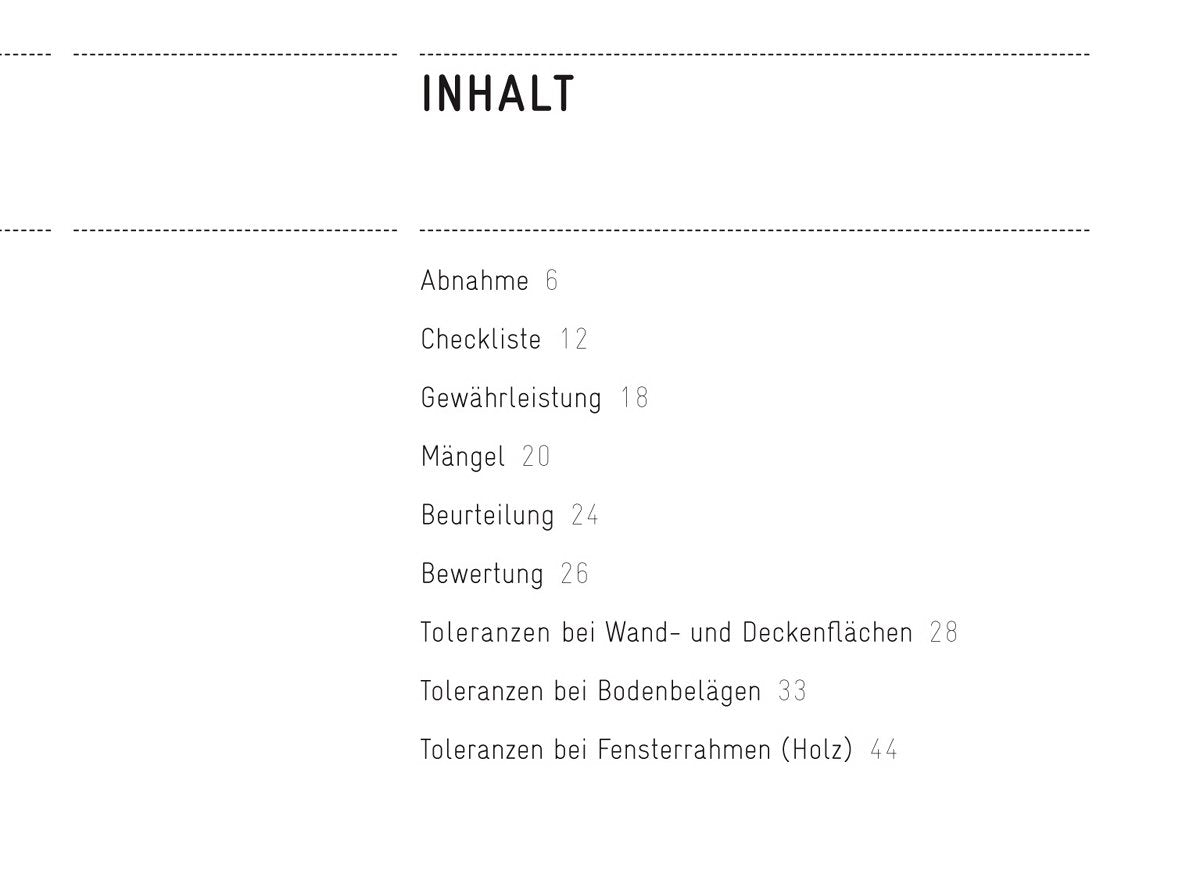 Der (Bau-)Mängelleitfaden