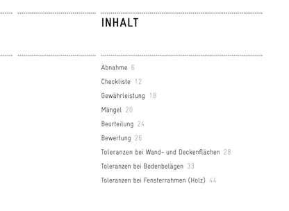 Der (Bau-)Mängelleitfaden
