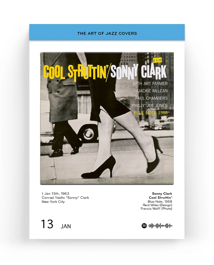 The Art of Jazz Covers – Immerwährender Abreißkalender