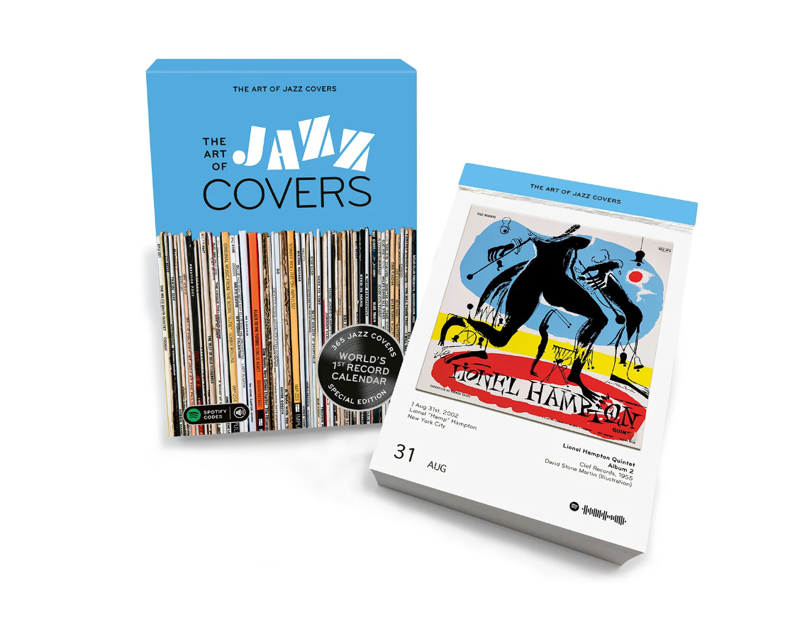 The Art of Jazz Covers – Immerwährender Abreißkalender