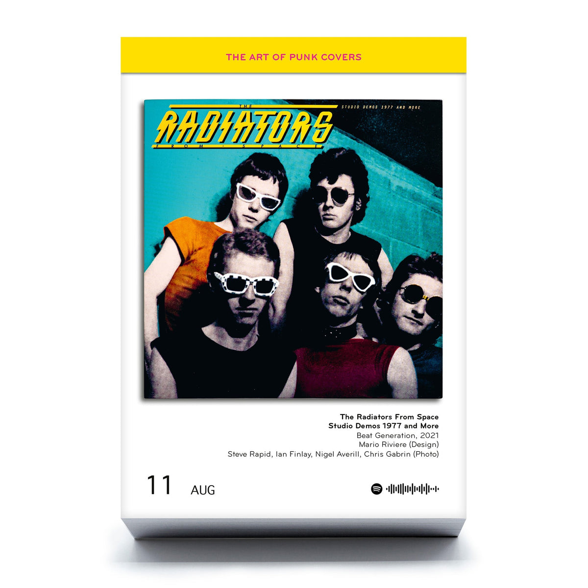 The Art of Punk Covers Vol. 2 – Immerwährender Abreißkalender