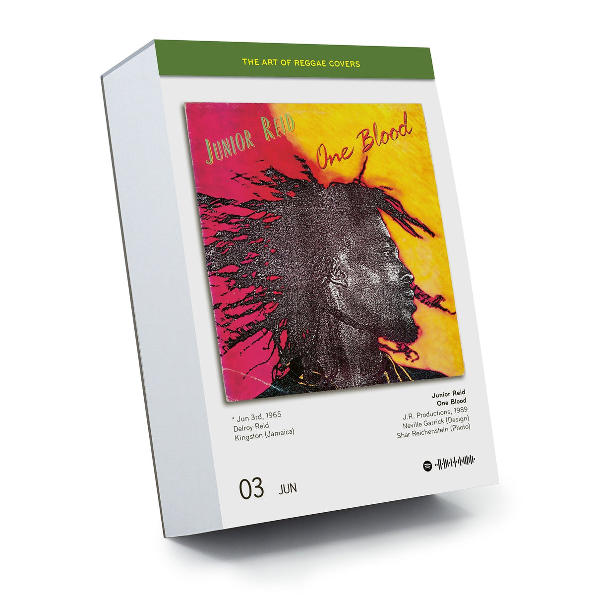 The Art of Reggae Covers – Immerwährender Abreißkalender