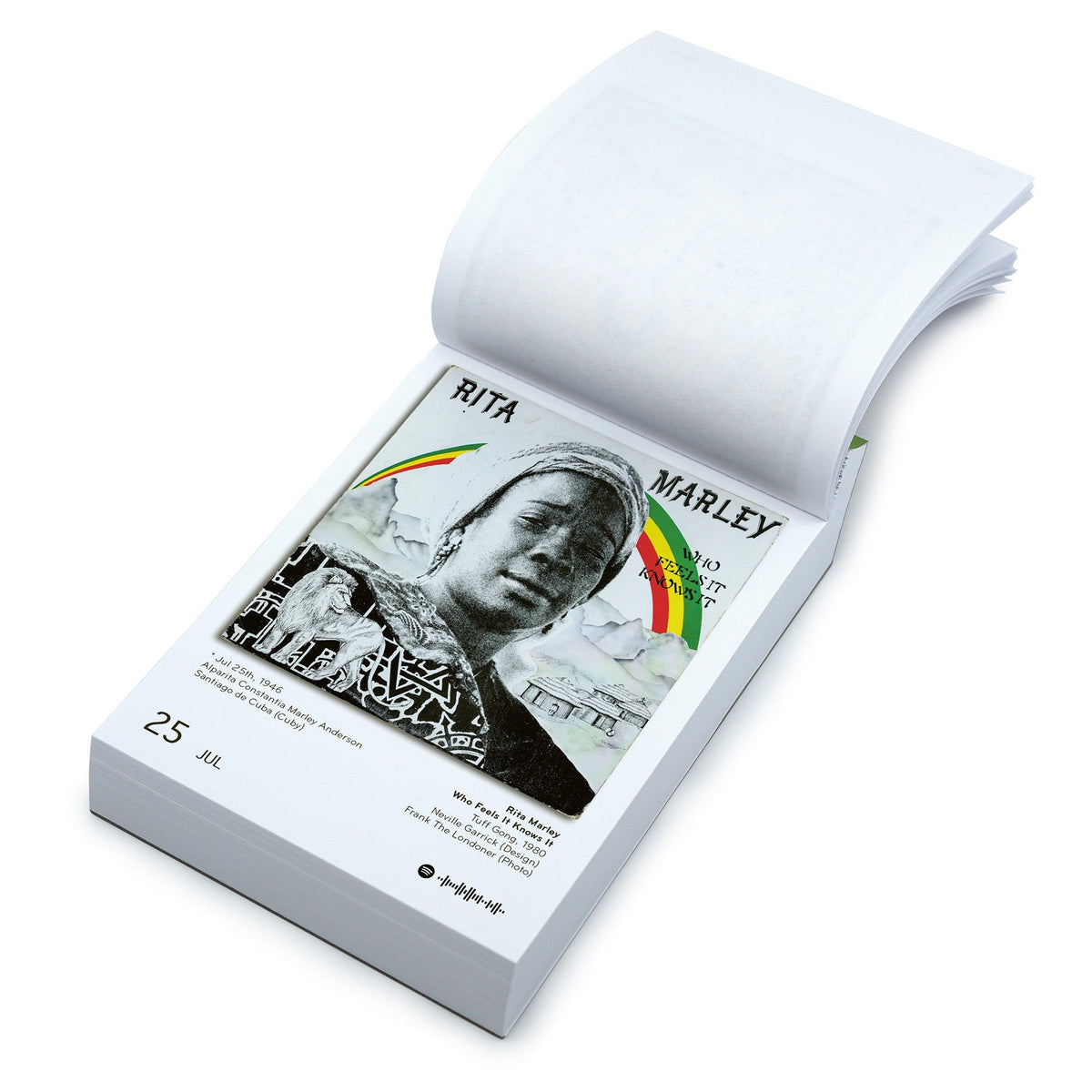 The Art of Reggae Covers – Immerwährender Abreißkalender