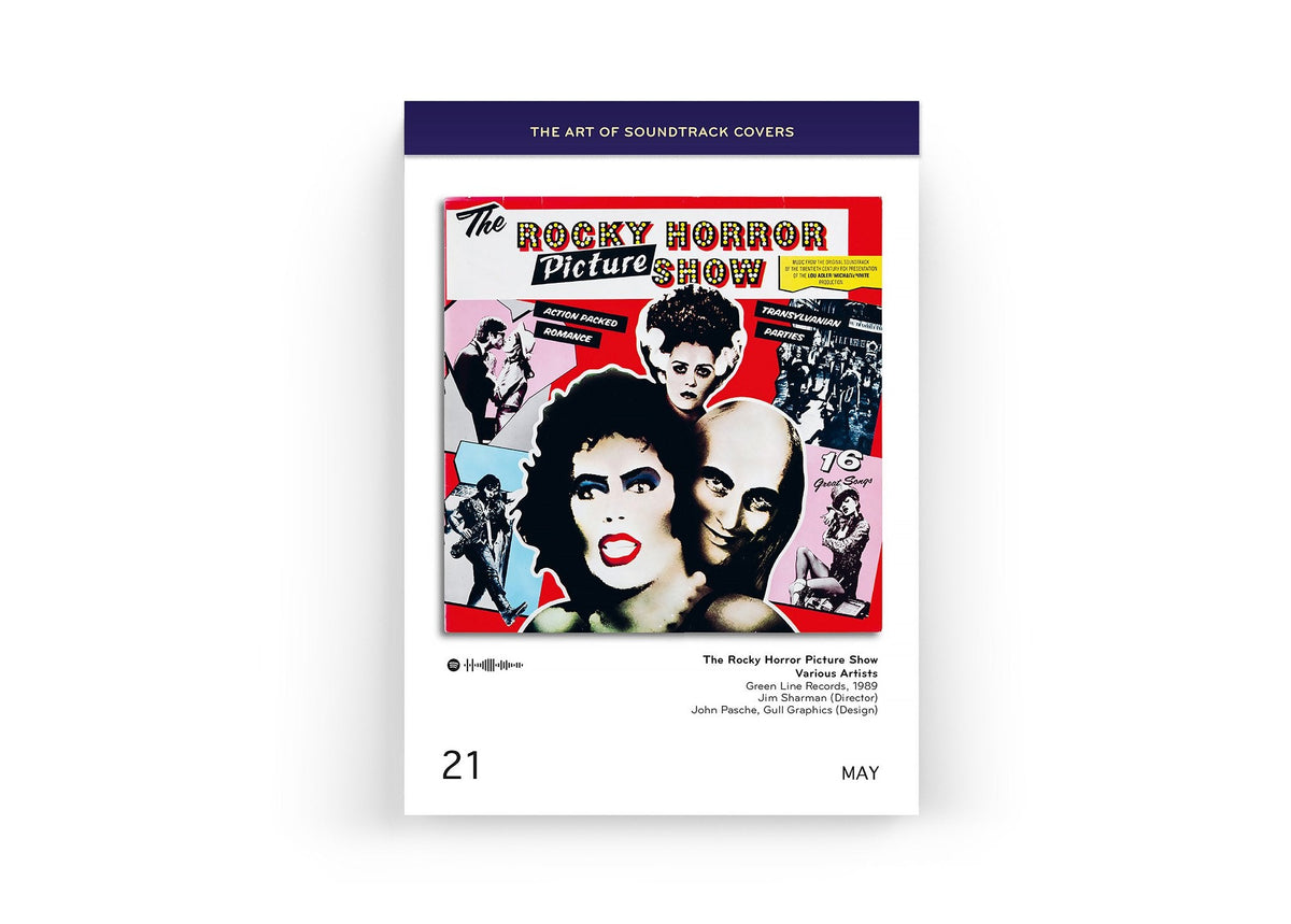 The Art of Soundtrack Covers – Immerwährender Abreißkalender