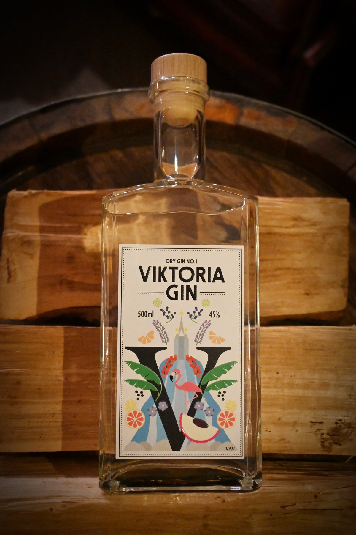 Viktoria Berlin Dry Gin No.1 47% vol. (0,5l)