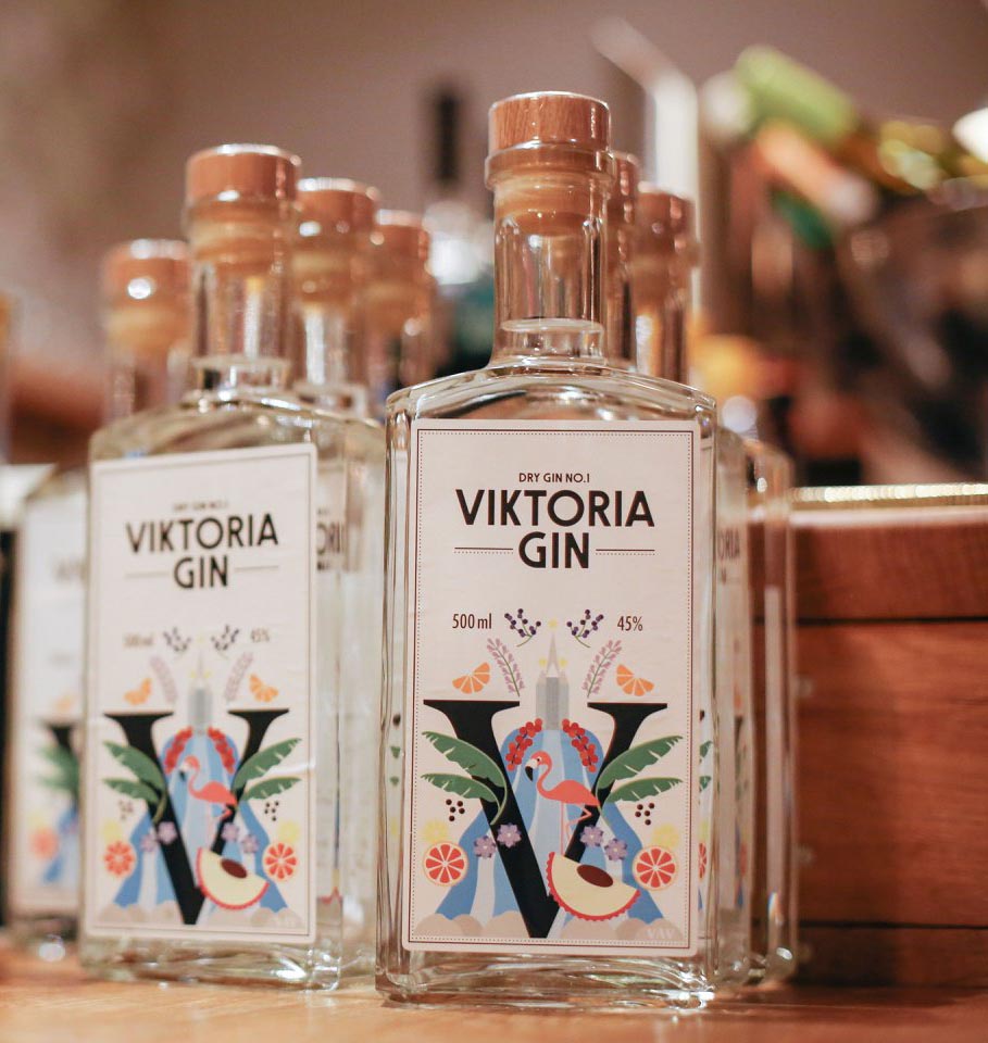 Viktoria Berlin Dry Gin No.1 47% vol. (0,5l)