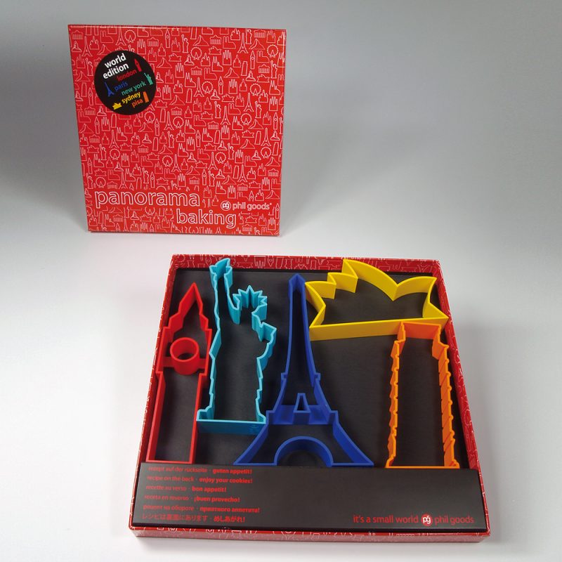 Ausstechformen Welt - Deutschland - Europa (5er Geschenkbox)