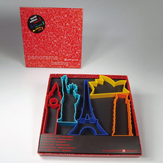 Ausstechformen Welt - Deutschland - Europa (5er Geschenkbox)