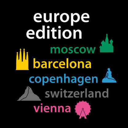 Ausstechformen Welt - Deutschland - Europa (5er Geschenkbox)