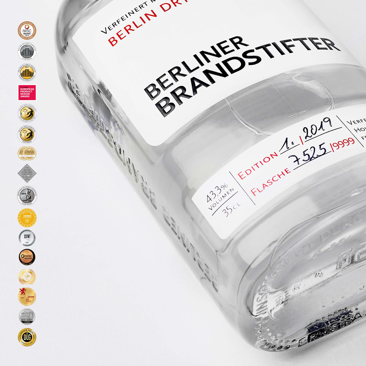 Berliner Brandstifter Berlin Dry Gin 43,3 % vol.0,35 l