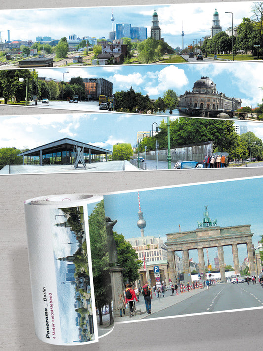 Panoramaborten - selbstklebend, ohne Motivwiederholung