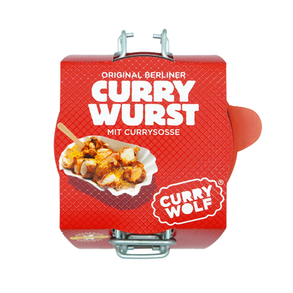 Original Berliner Currywurst im hochwertigen Bügelverschlußglas