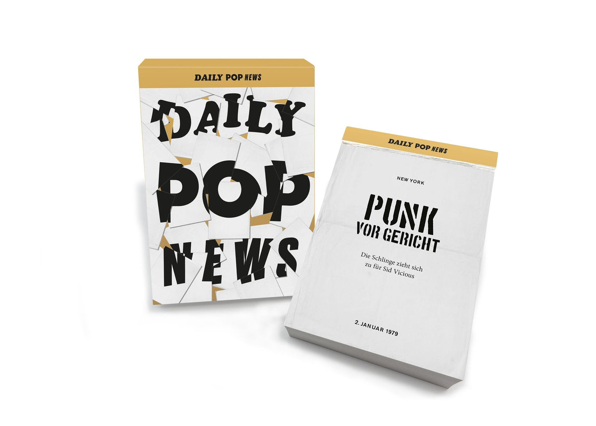 Daily Pop News – Immerwährender Musik-Abreißkalender