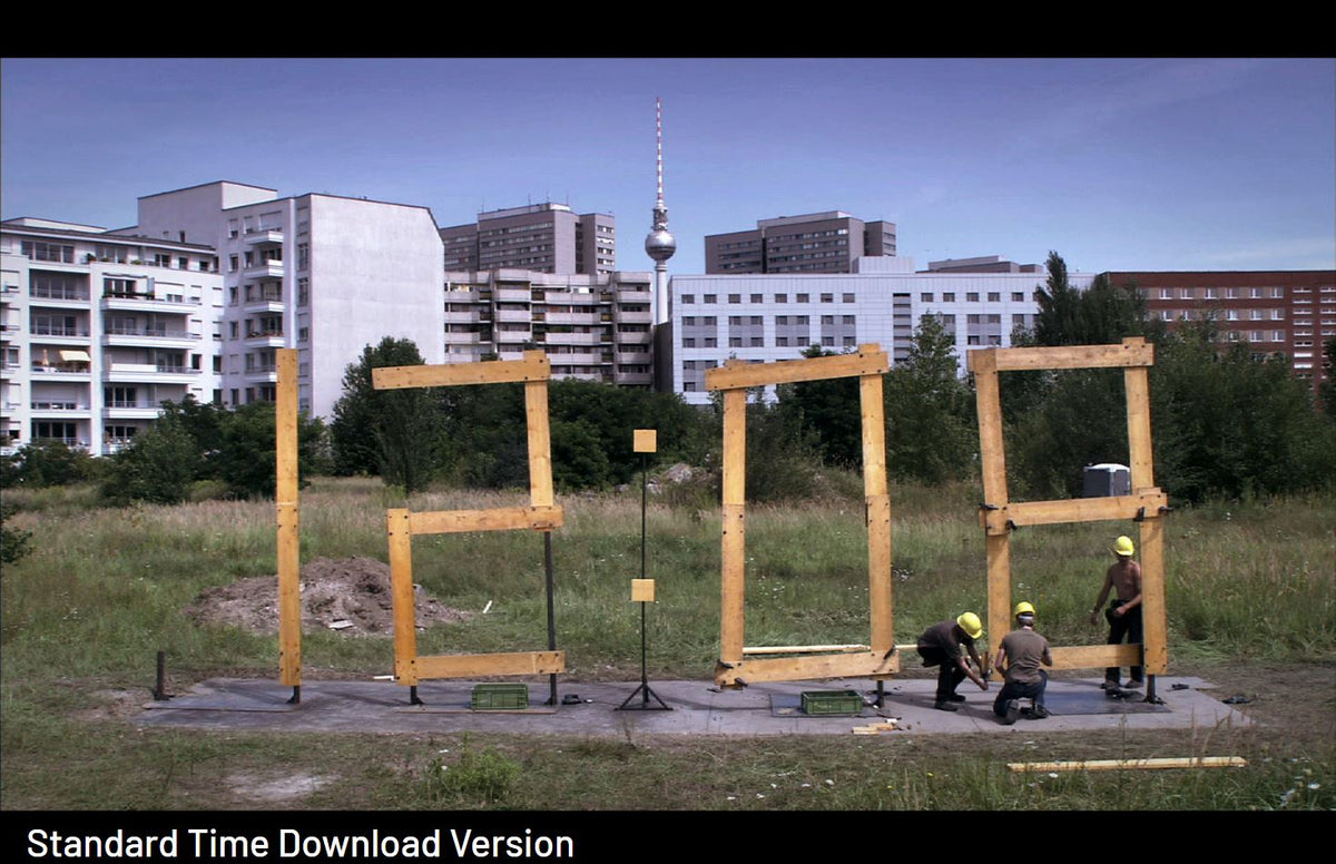 STANDARD TIME - A CLOCK BUILT BY PEOPLE (Geschenkbox mit Downloadcode)