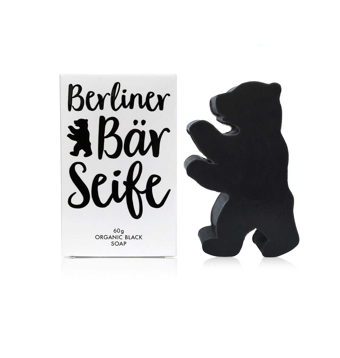Berliner Bär Seife schwarz&weiß