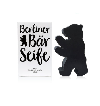 Berliner Bär Seife schwarz&weiß