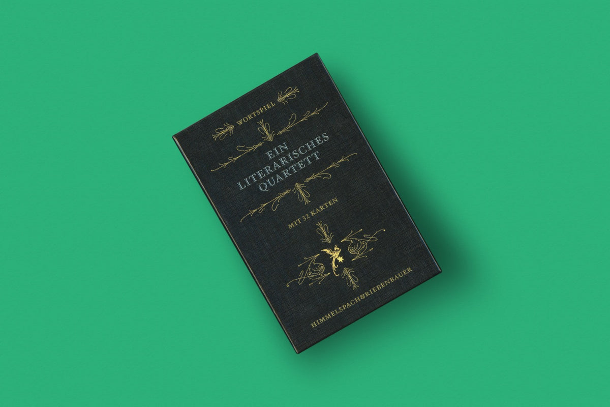 EIN LITERARISCHES QUARTETT - Das Kartenspiel mit Zitaten