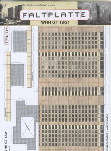 Faltplatte Bastelbogen: WHH GT 18/21