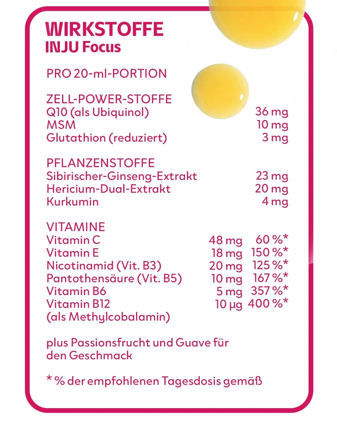 DAILY ENERGY & FOCUS Bundle