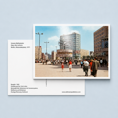 Karten der Moderne – 100 DDR-Postkarten zur Ostmoderne