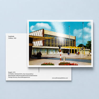 Karten der Moderne – 100 DDR-Postkarten zur Ostmoderne