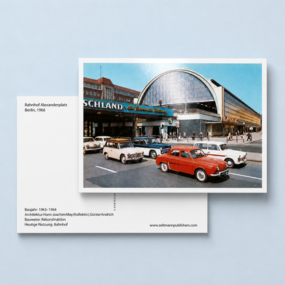 Karten der Moderne – 100 DDR-Postkarten zur Ostmoderne