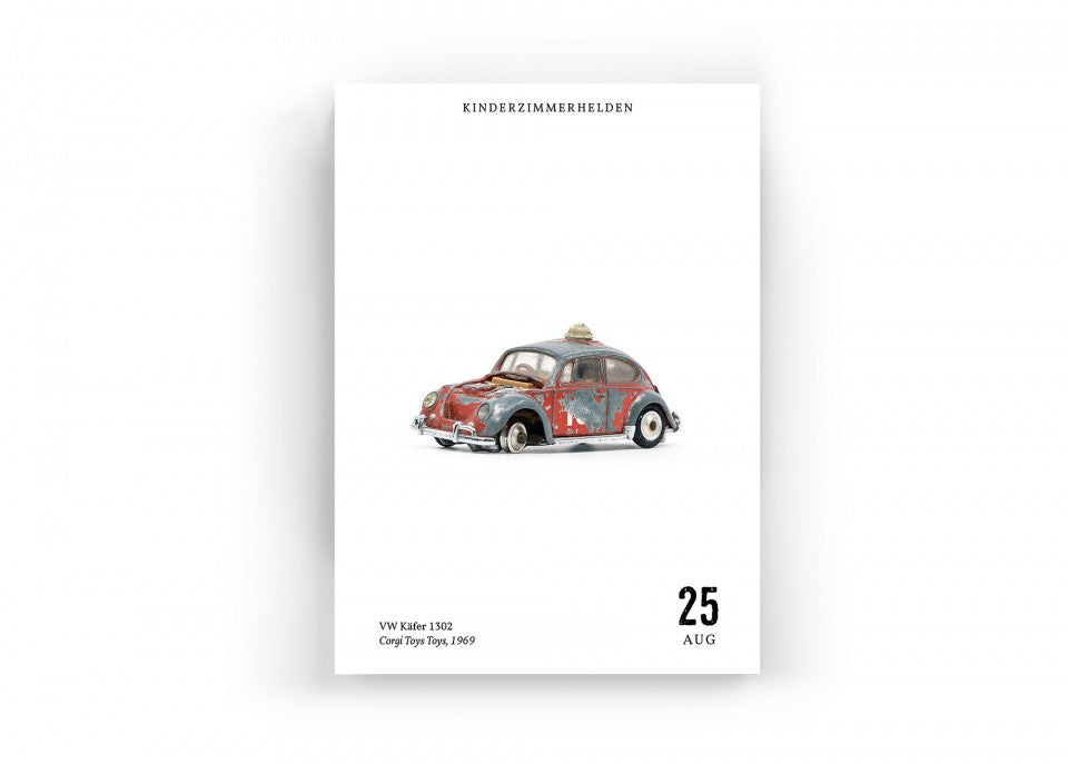 Kinderzimmerhelden – Immerwährender Abreißkalender (Deutsch)