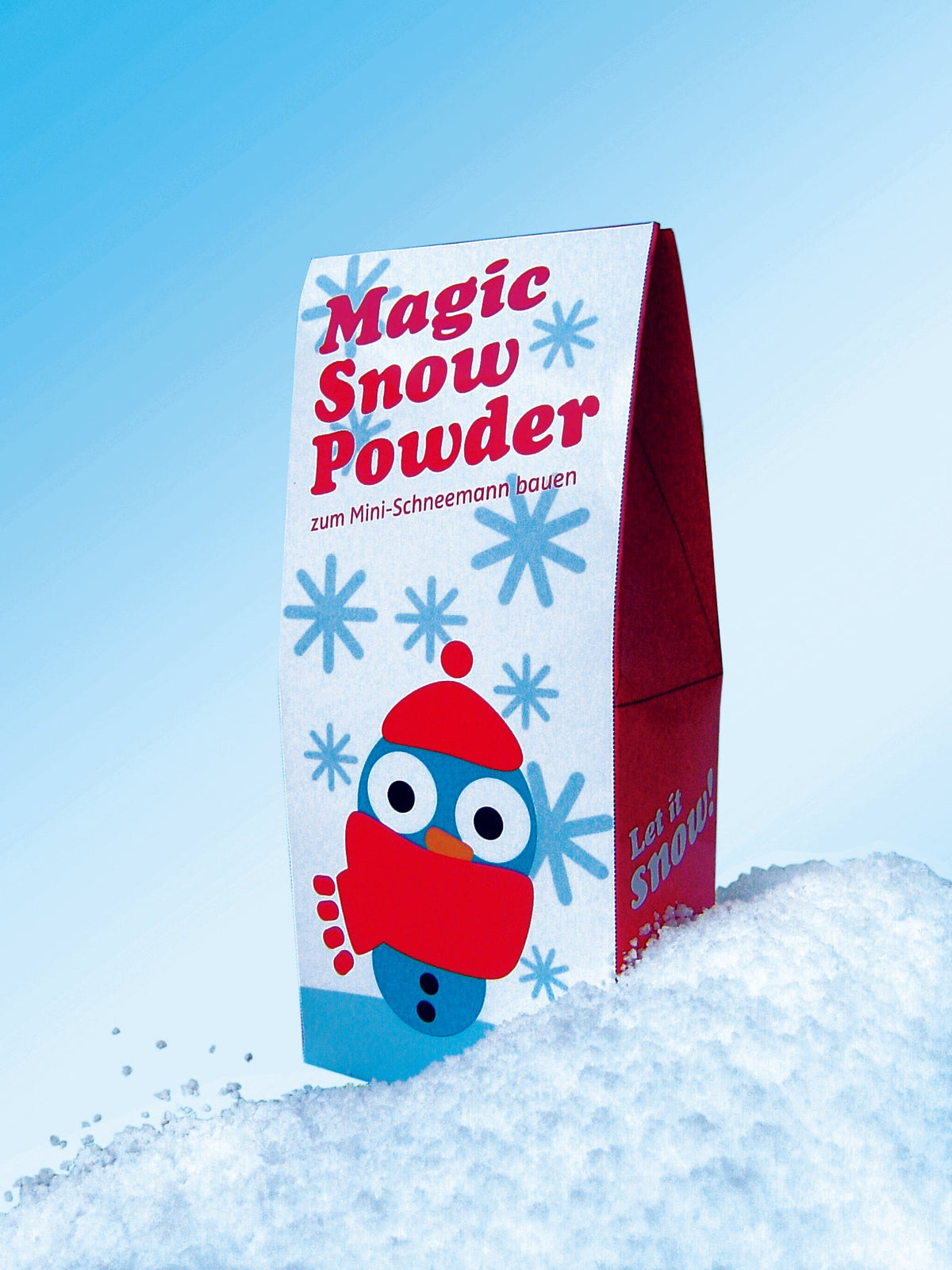 Magic Snow Powder Schneemann
