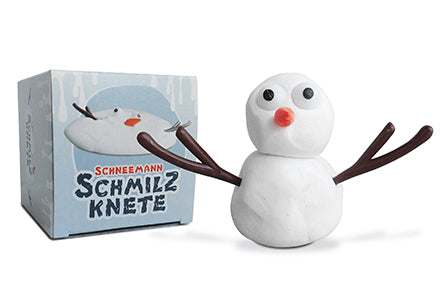 Schneemann Schmilz Knete