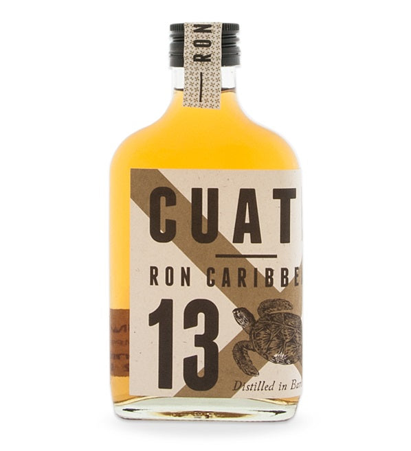 LQR-The Liquor Company Rum Cuate 13 Añejo Gran Reserva (0,2 l / 0,7 l 38,7 % vol.)