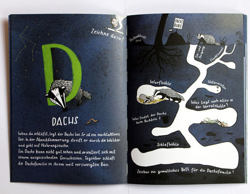 Mit dem ABC durch die Nacht – Ein Mitmachbuch rund um die Dunkelheit