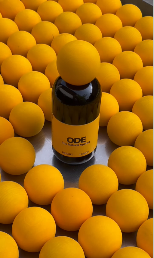 ODE Bright Lemon – Aperitif mit Zitrus- und Steinfruchtnoten, 18,5 % vol.
