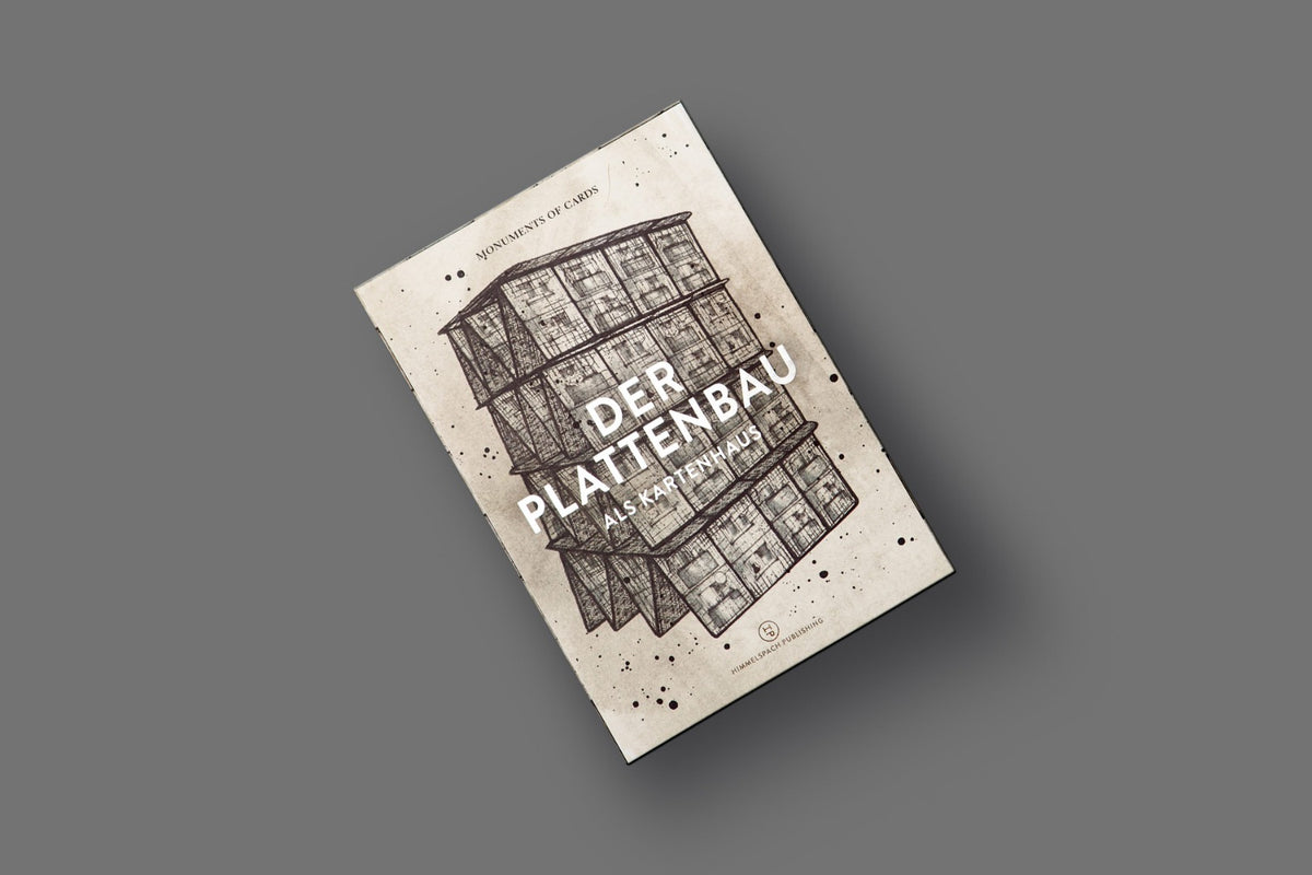 PLATTENBAU Monuments of Cards – Der Plattenbau zum Selberbauen