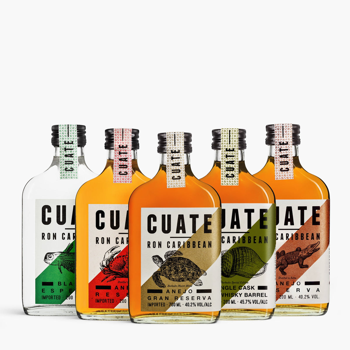 LQR-The Liquor Company Cuate Rum Starter Kit (5 x 200ml)
