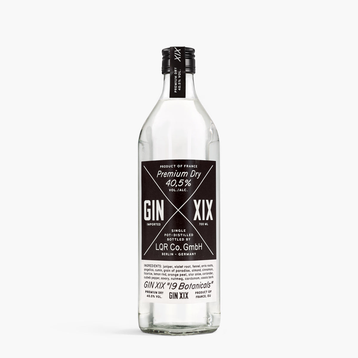 LQR-The Liquor Company Gin XIX (0,7 l 40.5 % vol.)