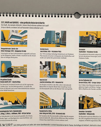 Wandkalender 2027 "Berliner Zeit"