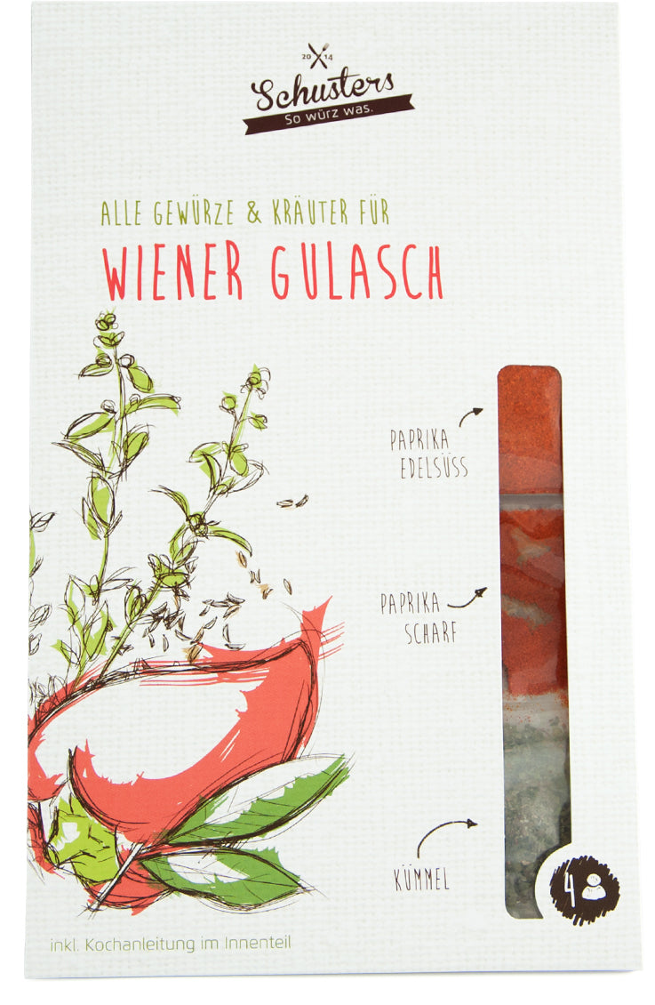 Gewürzmischung Wiener Gulasch (für 4 Personen)