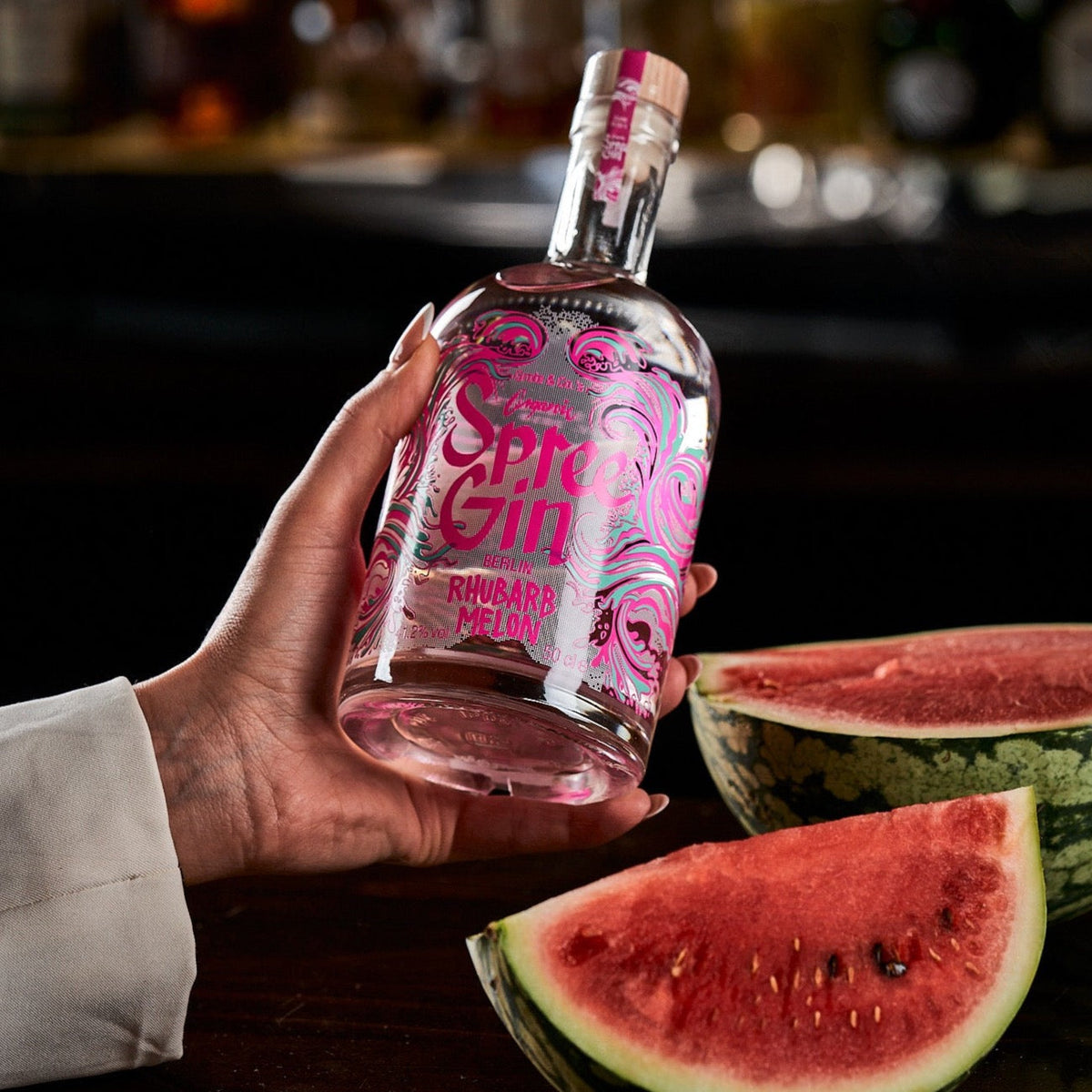 Spree Gin Rhabarber Melone (Bio 0,5 L, 41,2% vol.)