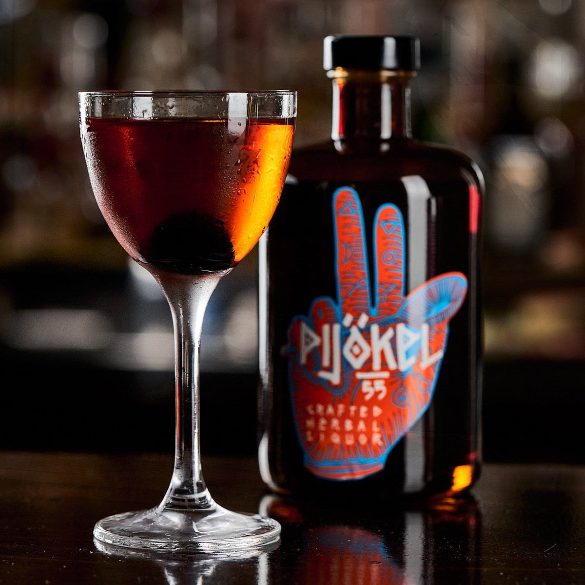 Grote - PIJÖKEL 55 – milder Kräuterlikör (Bio 0,5l 40% vol.)