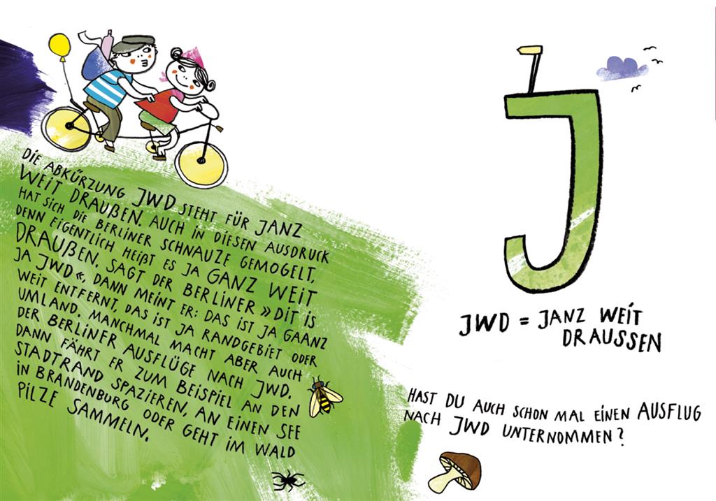 Mit dem ABC durch Berlin . Ein Mitmachbuch für Kinder