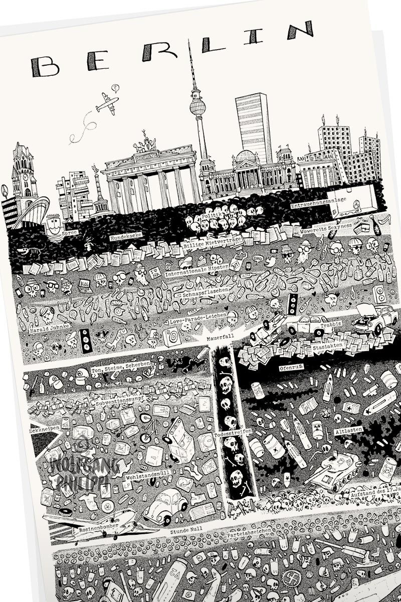 Poster Berlin in Schichten
